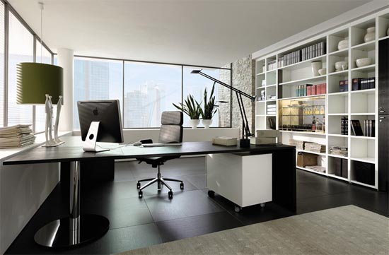 Contemporary Home Office Decorations