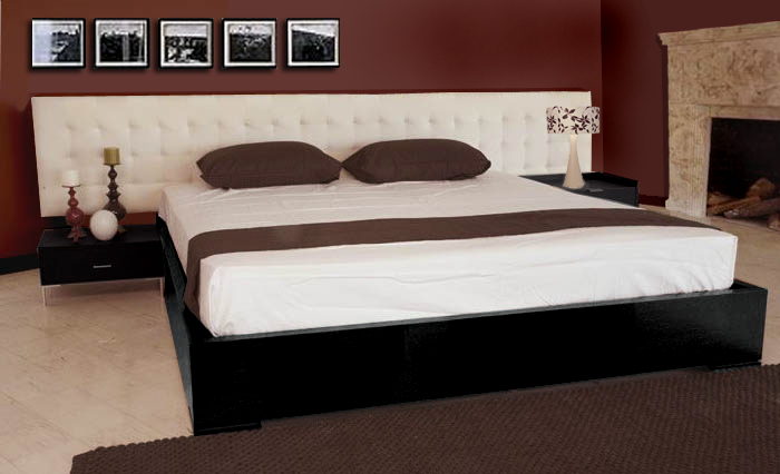 Platform bed – these types of bed have elevated bed frame and lack 